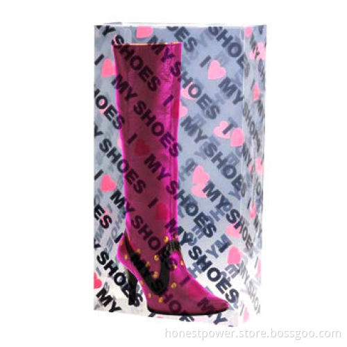 Clear Shoe Box, Made of 0.8mm Thick PP, Strong and Durable, Customized Sizes are Welcome